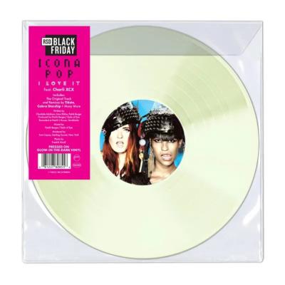 ICONA POP & CHARLI XCX - I LOVE IT MAXI LP GLOW IN THE DARK (BLACK FRIDAY RSD EXCLU)