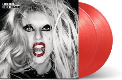 LADY GAGA - BORN THIS WAY 2LP (LIMITED EDITION RED VINYL)