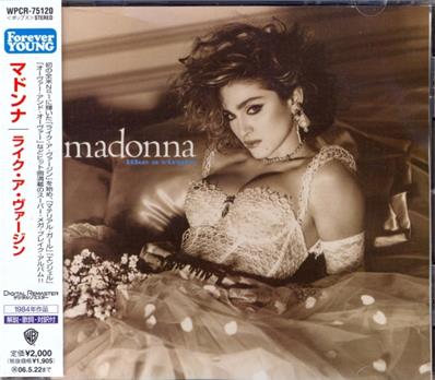 LIKE A VIRGIN / CD ALBUM JAPON 2006