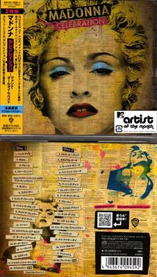 MADONNA - CELEBRATION / CD ALBUM DOUBLE JAPON