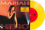 MARIAH CAREY - HERO 45 TOURS (URBAN OUTFITTERS SUNFLOWER COLOR VINYL)