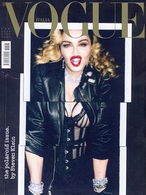 MADONNA / MAGAZINE VOGUE / COVER 3 / FEVRIER 2017 / ITALIE