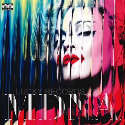 MADONNA - MDNA 2LP (EUROPE - 2012 - BLACK VINYL)