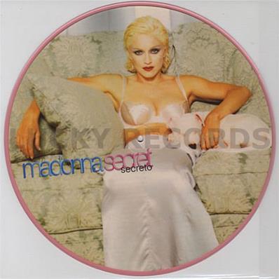 MADONNA / SECRETO / PICTURE DISC / MEXIQUE