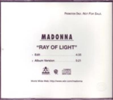 RAY OF LIGHT / CDS PROMO USA