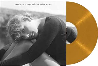TAYLOR SWIFT - CARDIGAN + SONGWRITING MEMO 12" (GOLD VINYL)