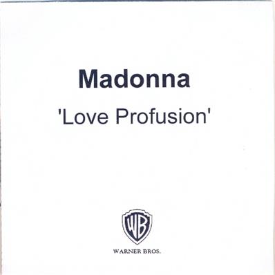 LOVE PROFUSION / CDS PROMO UK