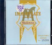 THE IMMACULATE COLLECTION / RARE CD GOLD LIMITEE NUMEROTEE AUSTRALIE