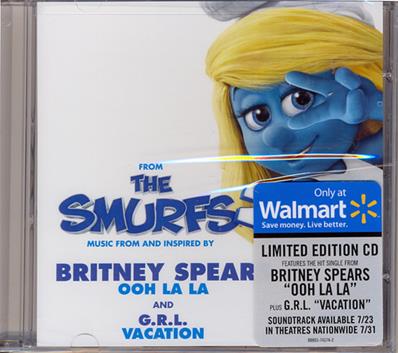 OOH LA LA / CD SINGLE EDITION LIMITEE / B.O FILM THE SMURFS 2 / USA 2013 