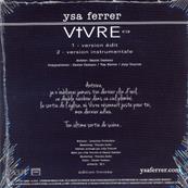 VIVRE / YSA FERRER / CDS / FRANCE 2019