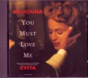 YOU MUST LOVE ME / CDS PROMO USA