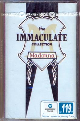 THE IMMACULATE COLLECTION / K7 ALBUM THAILANDE (2)