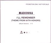 I’LL REMEMBER / CDS PROMO USA