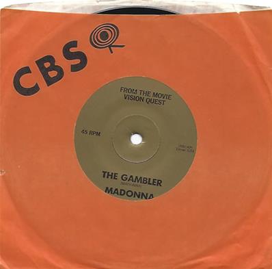 GAMBLER / 45T 7 INCH PROMO / USA 