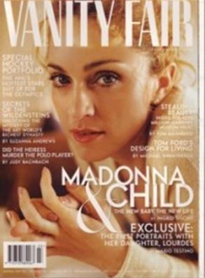 MAGAZINE VANITY FAIR / MARS 1998 / UK