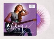 MILEY CYRUS - THE TIME OF OUR LIVES LP (WHITE VINYL WITH PURPLE SPLATTER)