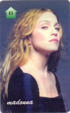 MADONNA / CARTE TELEPHONE / PHONE CARD UK N°18