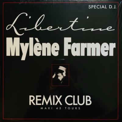 MYLENE FARMER - LIBERTINE MAXI 45 TOURS 12" (VINYLE ROSE)