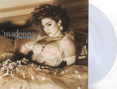 MADONNA - LIKE A VIRGIN / LP 33T (SAINSBURY'S UK EXCLUSIVE LIMITED EDITION CLEAR VINYL)