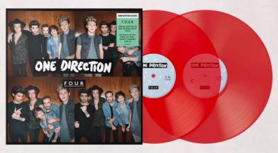 ONE DIRECTION - FOUR 2LP - (URBAN OUTFITTERS EXCLUSIVE RED VINYL)