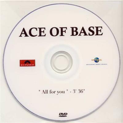 ACE OF BASE - ALL FOR YOU / DVD VIDEO CLIP / PROMO FRANCE