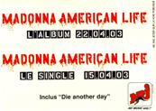 STICKER AMERICAN LIFE / PROMO FRANCE