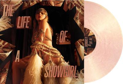 TAYLOR SWIFT - THE LIFE OF A SHOWGIRL LP (PINK SHIMMER VINYL)