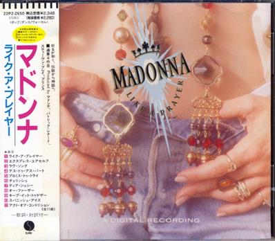 MADONNA - LIKE A PRAYER / CD ALBUM JAPON 1989