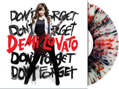 DEMI LOVATO - DON'T FORGET LP (CLEAR, RED & WHITE VINYL)