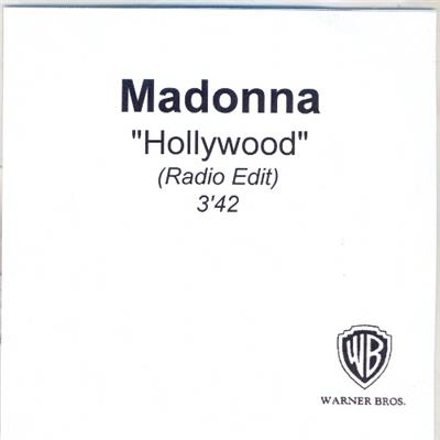 HOLLYWOOD / CDS PROMO UK