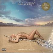 GLORY / BRITNEY SPEARS / LP 33 TOURS VINYLE BLANC + DRAPEAU / USA