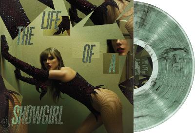 TAYLOR SWIFT - THE LIFE OF A SHOWGIRL LP (GREEN MARBLED VINYL)