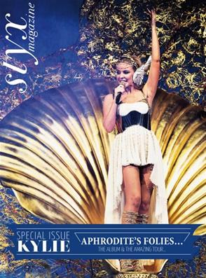 MAGAZINE STYX KYLIE MINOGUE "APHRODITE'S FOLIES" 2011