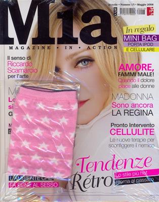 MAGAZINE MIA (BRASSARD ROSE) / ITALY 2004