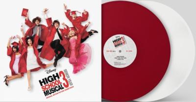 BANDE ORIGINALE - HIGH SCHOOL MUSICAL 3 - 2LP (RED & WHITE VINYL)